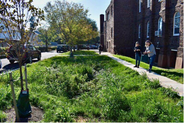 Image of past Excellence in GSI Awards Private Projects winner the Holmesburg Baptist Church by The Nature Conservancy